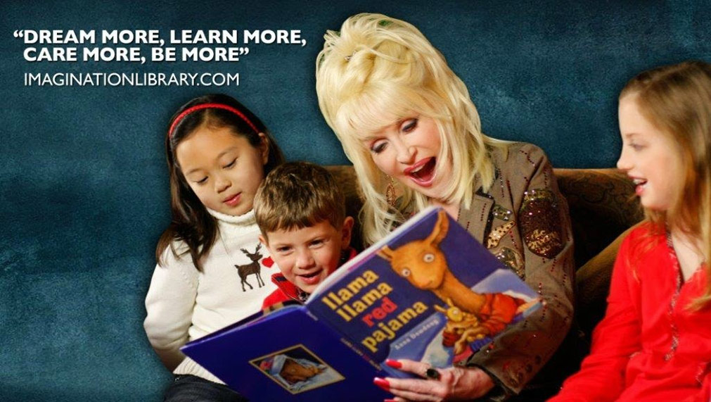 Imagination Library: Dolly Parton reading to children